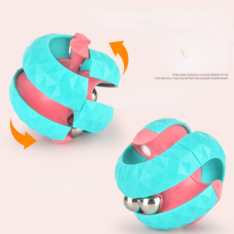 Pinball Gyro Cube Toy Magnetic Ball