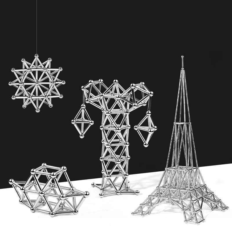 DIY Magnetic Sticks And Balls Building Toys Set