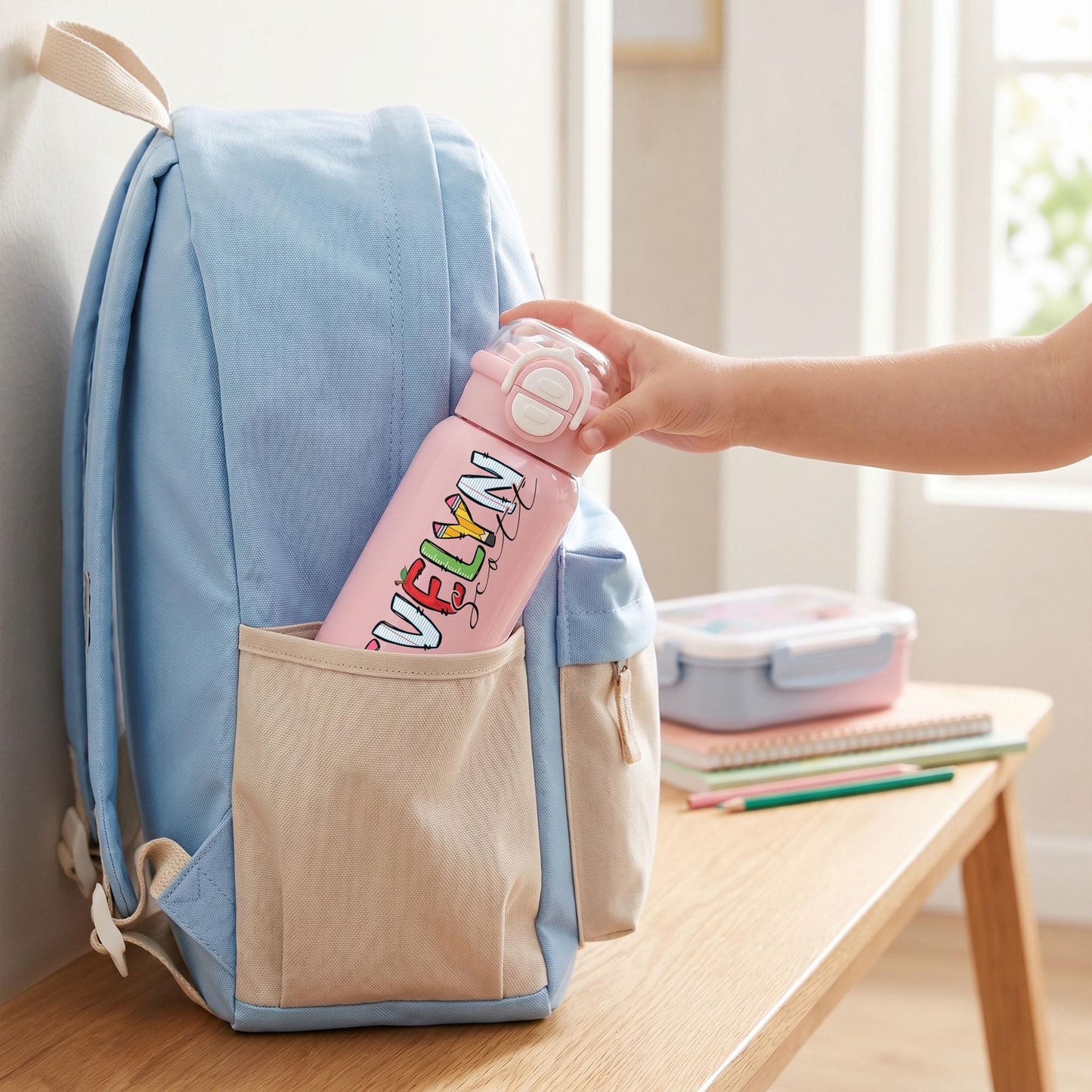 Personalized kids water bottle