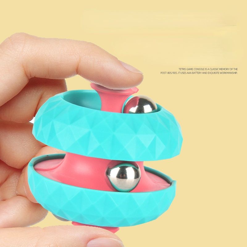 Pinball Gyro Cube Toy Magnetic Ball