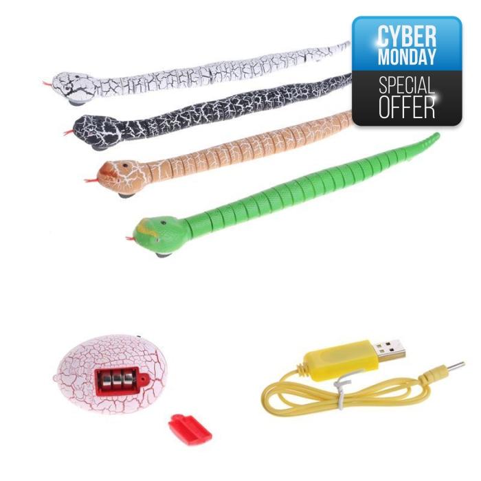 Remote Control Snake Toy For Cats